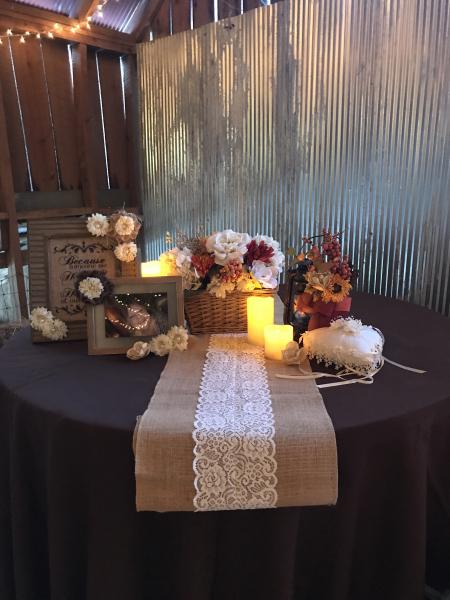 Centerpieces, mementos of departed family who attend in your hearts as you celebrate your love on your wedding day as they once did so long ago.